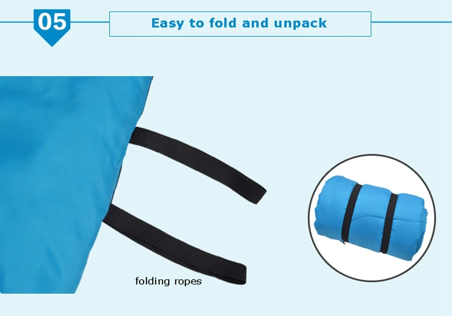 Desert&Fox Soft Flannel Sleeping Bags with Pillow for Adult Kids Winter Sleeping Bag Warm Lining Hiking Camping Bags with Sack