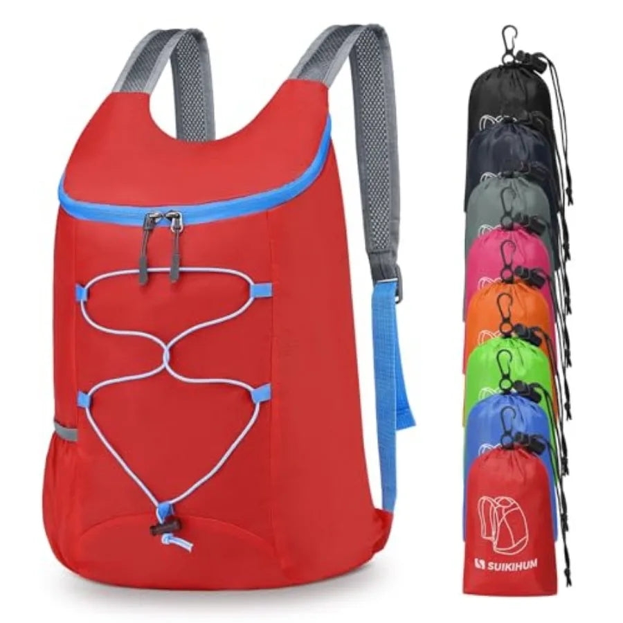 20L Hiking-Daypack Lightweight Foldable Travel Packable Backpack for Camping Cycling Outdoor