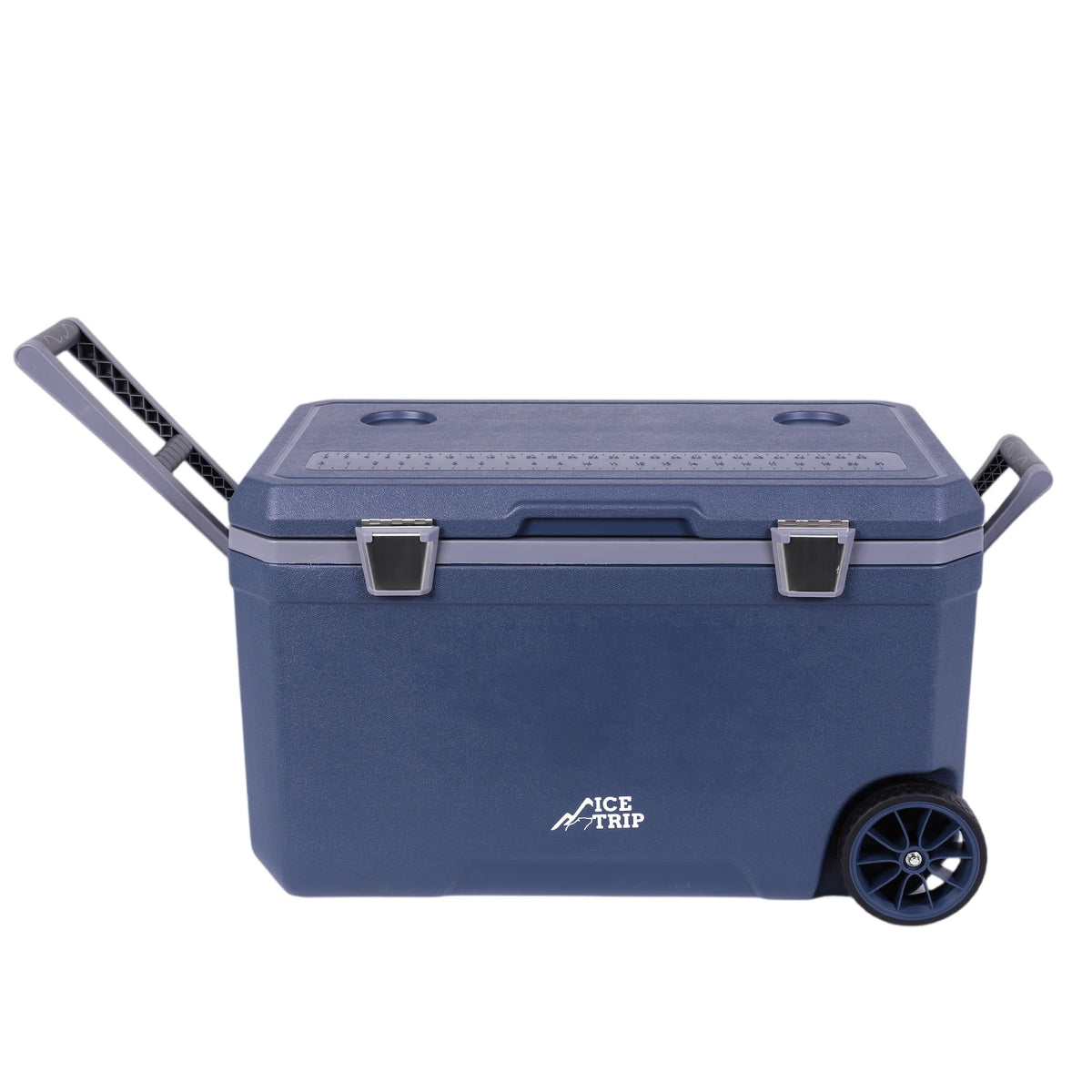 70L Portable Car Wheel Insulator Plastic Cooler Box Keep Food Warm Ice Chest Box for Beach Drink Beverage Camping Picnic Fishing