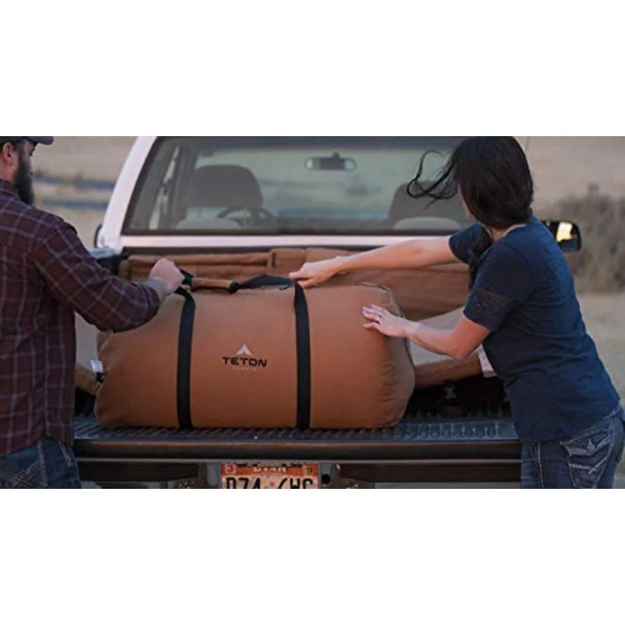 Teton Mammoth Queen Size Double Sleeping Bag- A Warm Bag The Whole Family can Enjoy Great for Camping Hunting and Base Camp. Co