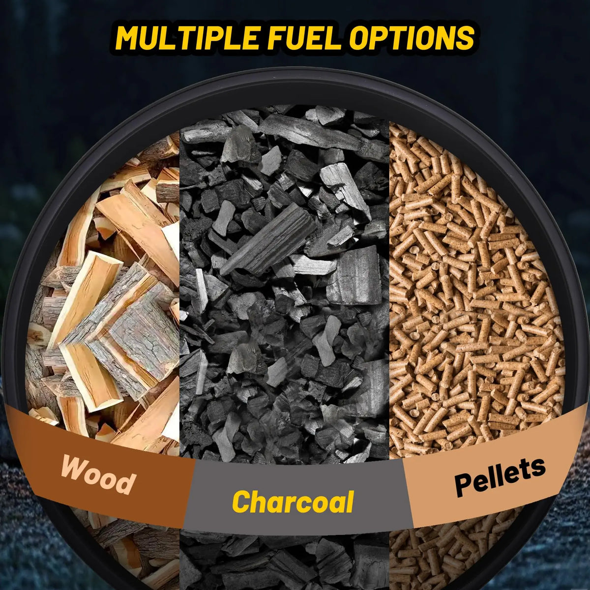 26 Inch Smokeless Wood Burning Fire Pit With Cooking Grate, Mesh Lid, Poker & Cover, Portable Outdoor BBQ Bonfire Pit For Patio Camping