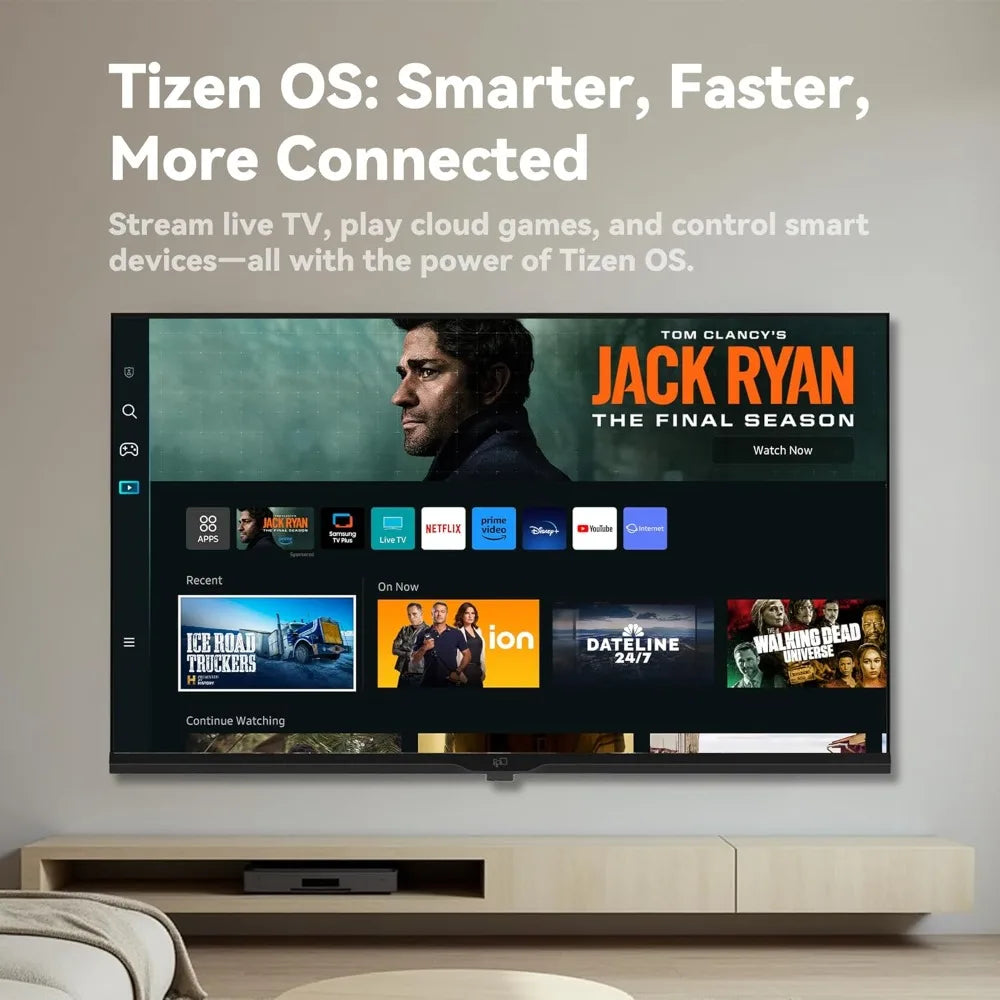FPD Smart TV 32 Inch, Television Compatible with Samsung TV Plus Powered by Tizen OS