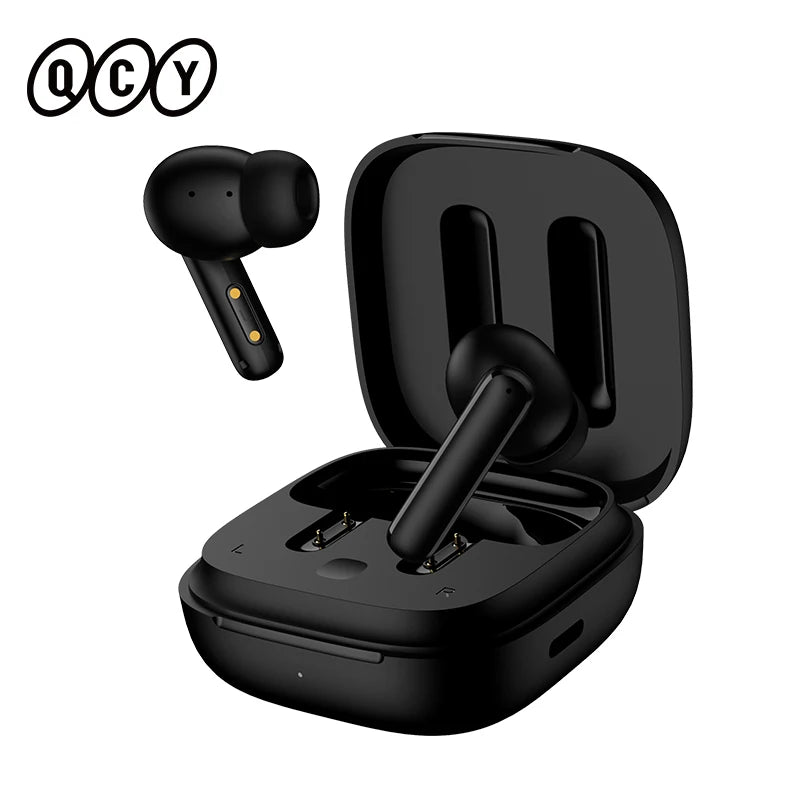 QCY T13 ANC Wireless Earphones Bluetooth 5.3 TWS ANC Noise Cancellation Headphone 4 Mics ENC Headset In-Ear Handfree Earbuds