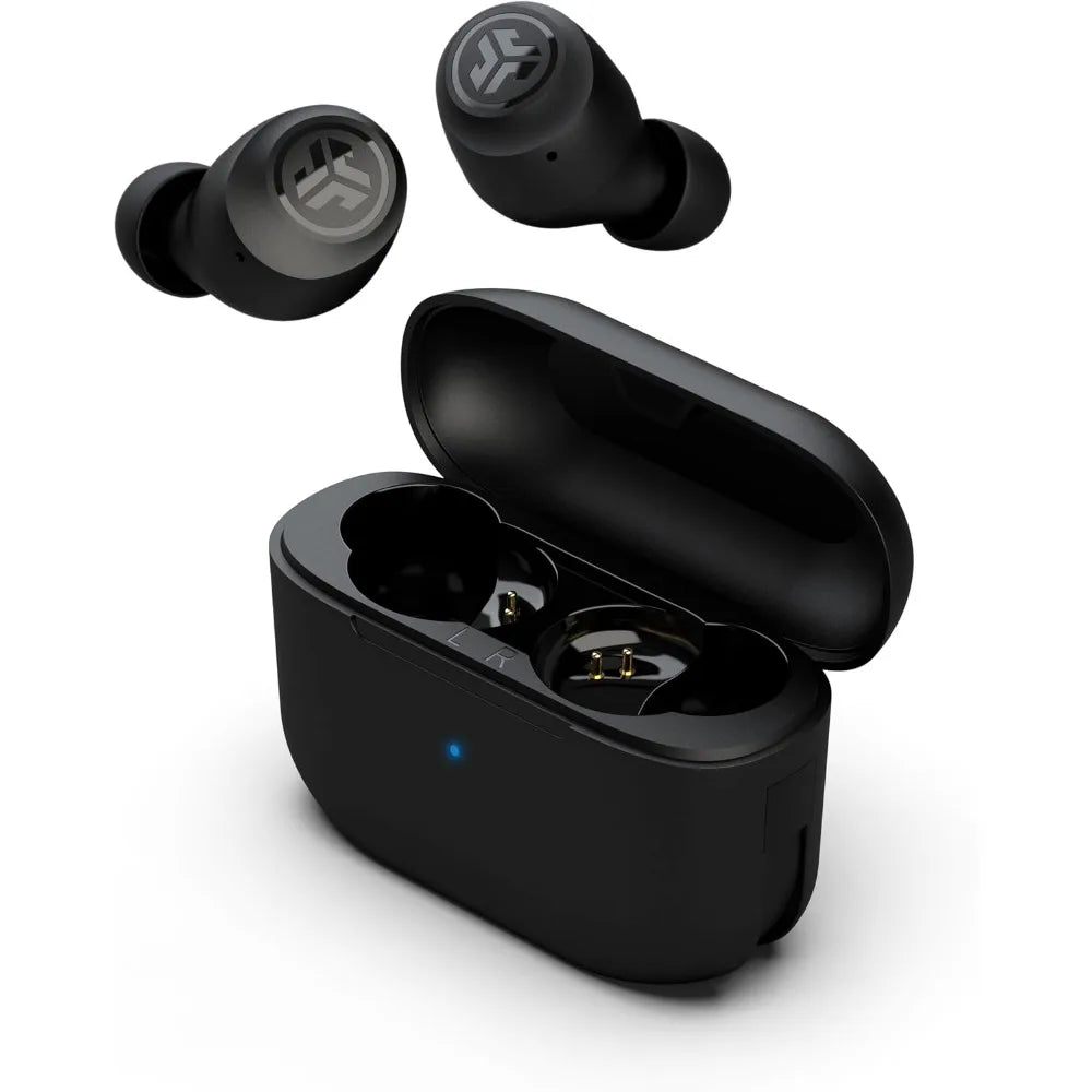 Wireless Earbuds: Bluetooth In-Ear Headphones, 35H Playtime, Mic, USB-C, Dual Connect, EQ3 Sound, Black