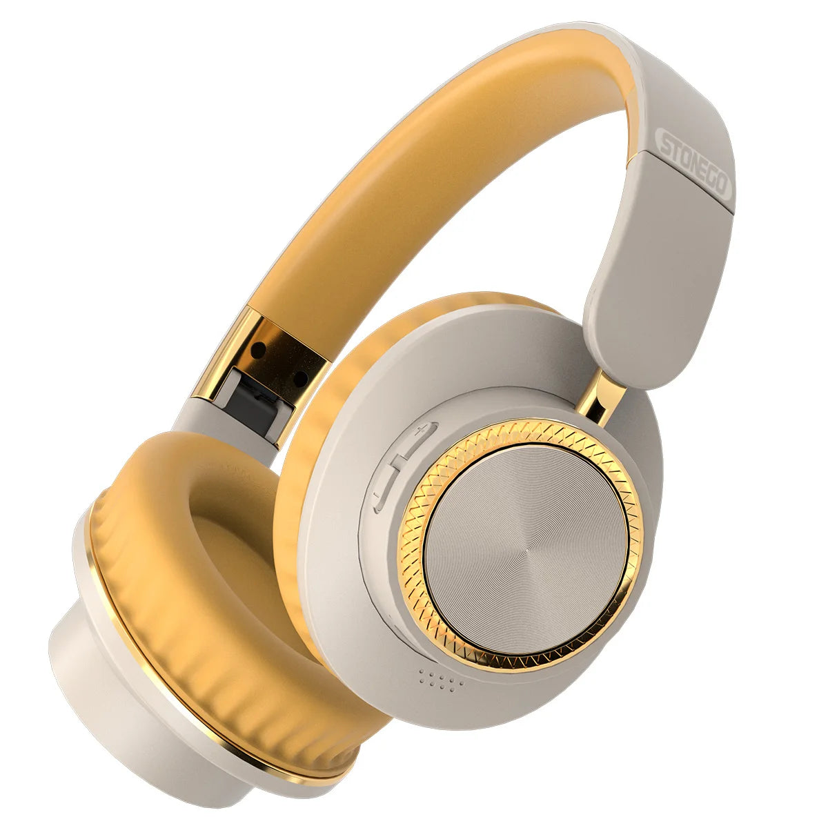 Wireless Bluetooth Headphones Foldable Gaming Headset With Bluetooth 5.3 Technology 40mm Bass Driver HiFi Stereo Sound Over Ear Comfort Memory Foam Cushion Extended Battery Life 400mAh For PC Mobile Phone Laptop Tablet Univer