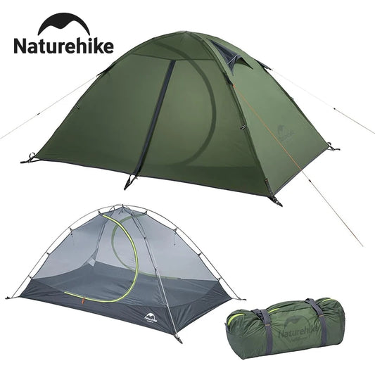 Naturehike 20D Ultralight Tent 2 Person PU4000mm Waterproof Trekking Tents Hiking Backpacking Shelter Tent Travel Tent