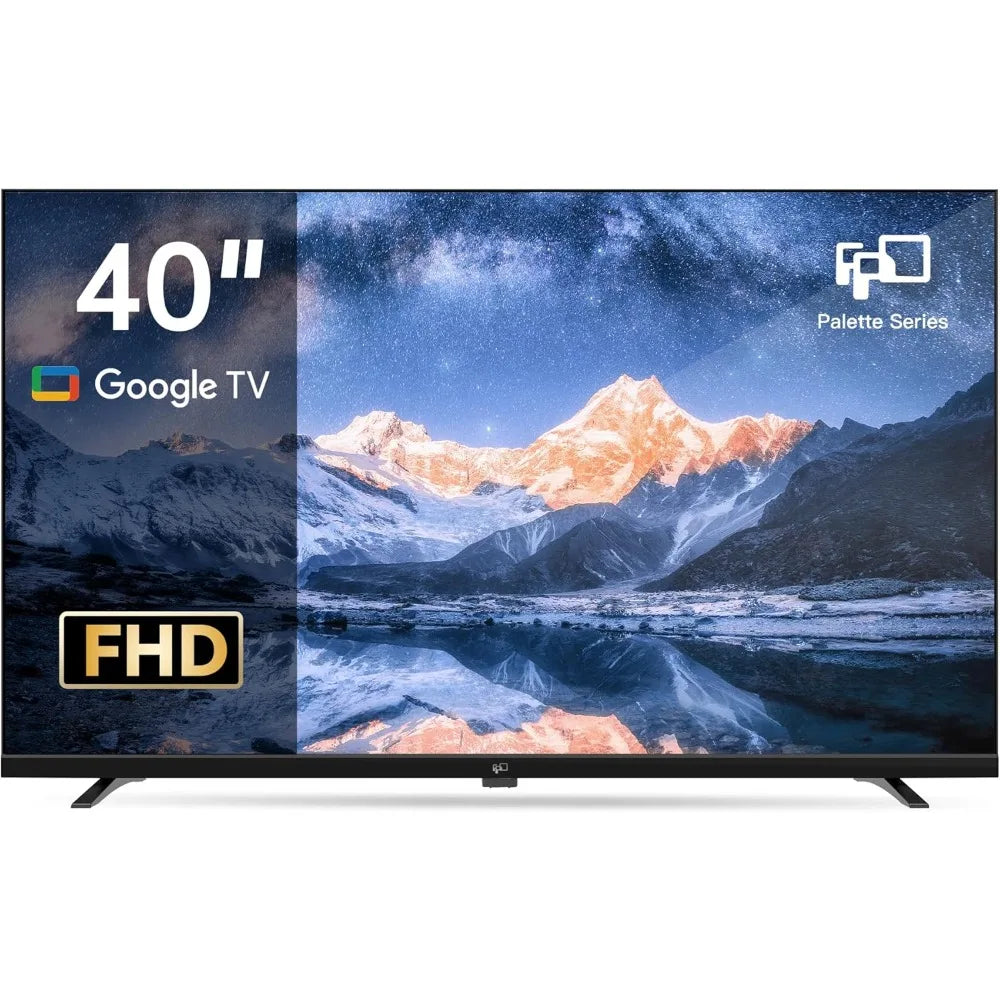 FPD 40-inch Smart TV, 1080p Full HD Google TV with Google Play Built-in Google Cast